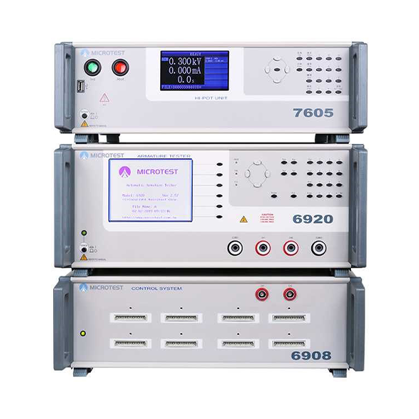 10 Microtest 6920 Motor Rotor Test Sistemi - Görsel 1