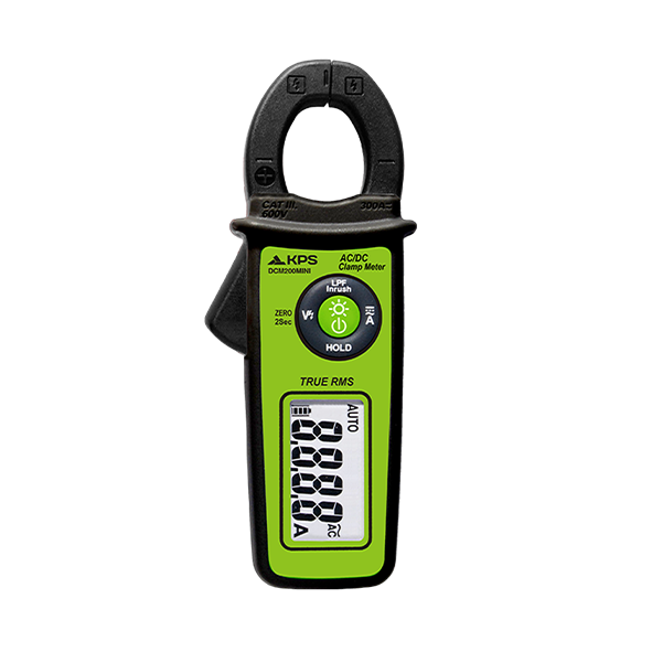 AC/DC 300 A ölçüm.(%1.5 doğruluk)
 	İnrush (kalkış) akımı ölçüm fonksiyonu
 	Mesafe algılı voltaj dedektörü (NCV).