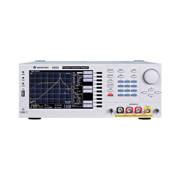 Microtest 6632 Empedance Analyzer Frequency range : DC, 10Hz to 1/3/5/10/20/30MHz/50MHz